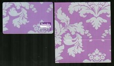 DUNELM MILL ( UK ) Baroque Design ( 2010 ) Gift Card with Matching Folder ( $0 )