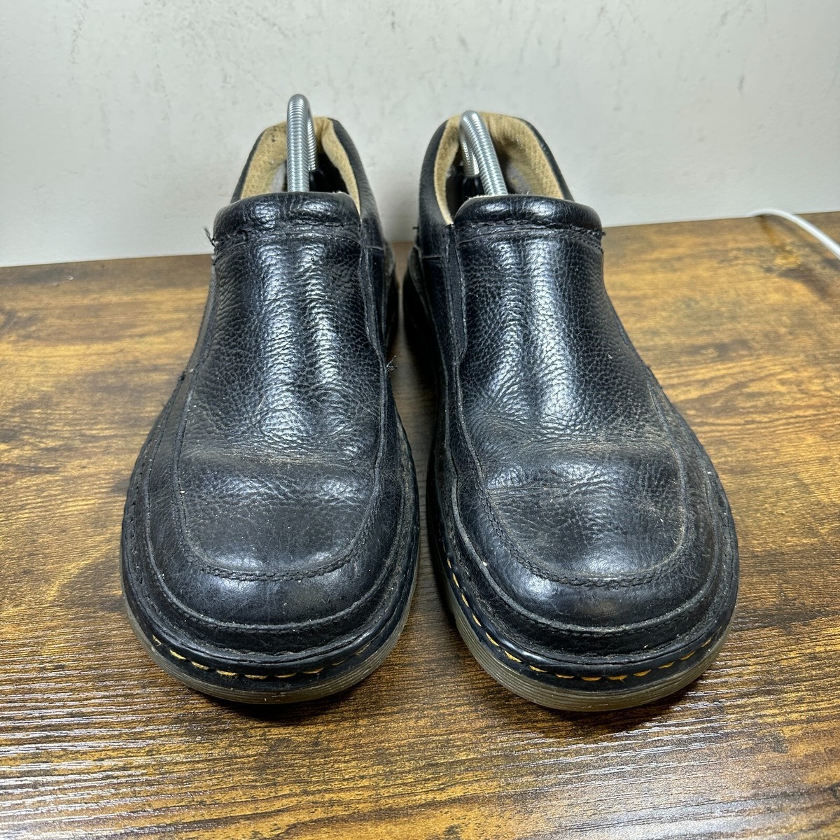 Dr. Martens 11198 Black Pebbled Leather Slip On Loafers  display picture 1