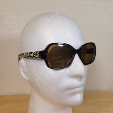 New Kate Spade New York KS Akira Rectangular Sunglasses, Tortoise Polarized 54mm