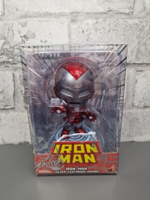Hot Toys Marvel Comics Cosbaby S Mini Figur Iron Man Silver Centurion Armor 10