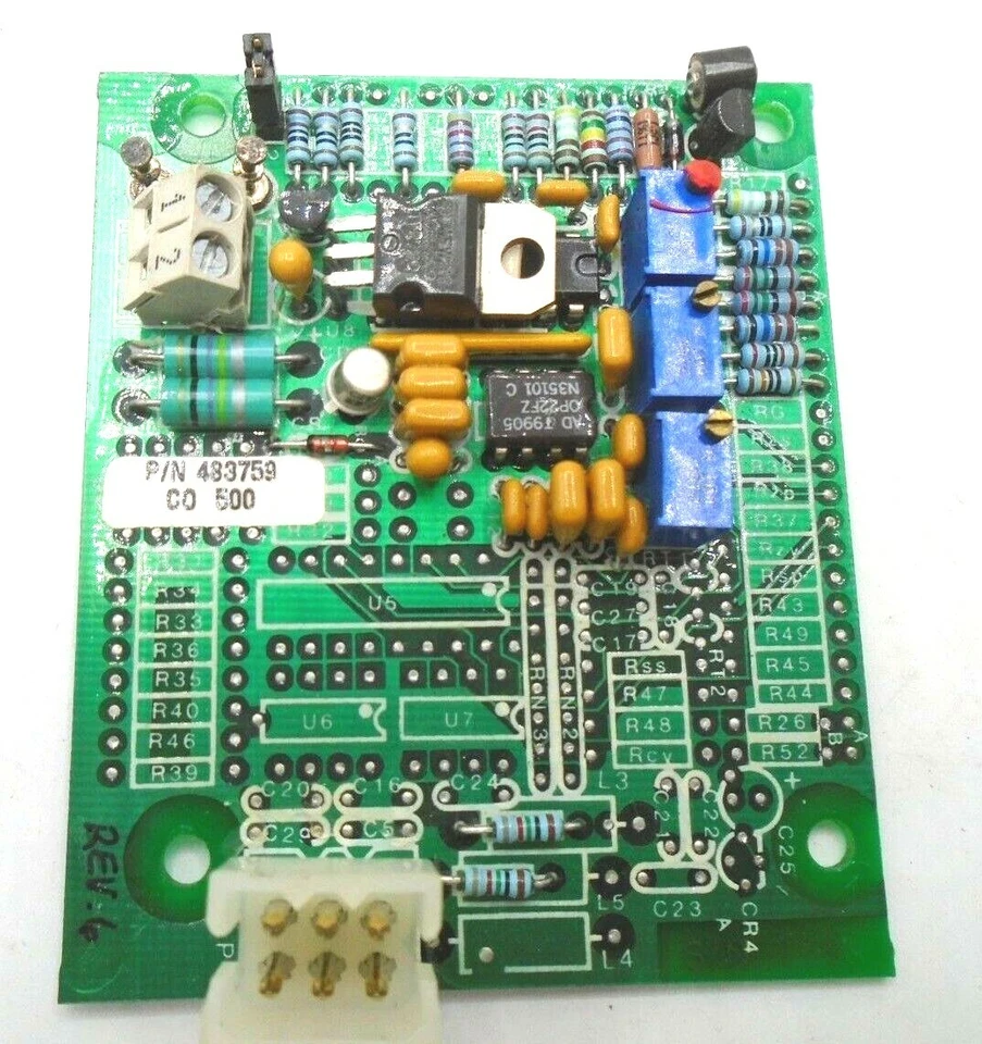 MSA Sensor Transmitter Board REV 6 P Board 483759 New  - Image 3 of 3