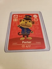!SUPER SALE! Porter # 109 Animal Crossing Amiibo NINTENDO Card Series 2 MINT!