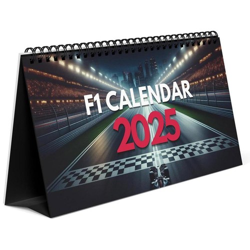 1-2pcs F1 Calendar 2025 with Race Tracks for Fans and Motorsport Enthusiast BEST - Picture 11 of 12