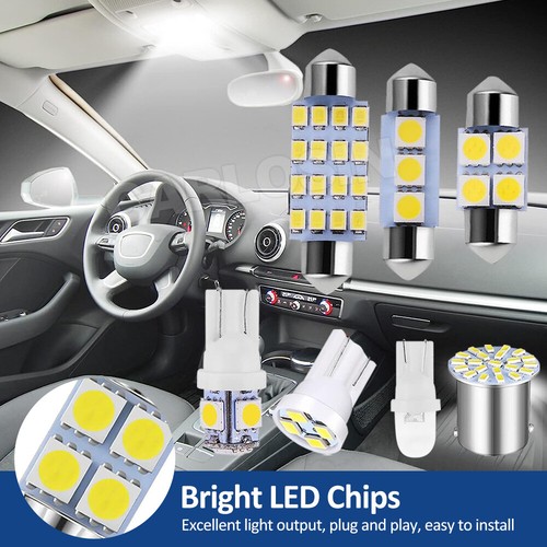 28PCS Car Interior LED Light Bulbs For Map Dome License Plate Lamp Kit AU STOCK - Picture 7 of 12