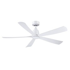 Fanimation Kute5 52" Ceiling Fan/White Blades, White - FPD5534MW