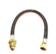 Propane 450mm Pigtail Hose Pipe LPG Calor Gas Changeover Caravan Motorhome R5HPR
