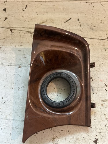 1996-02 Toyota 4Runner dash Ignition Bezel Trim Wood Grain Limited OEM V27 - Picture 2 of 5