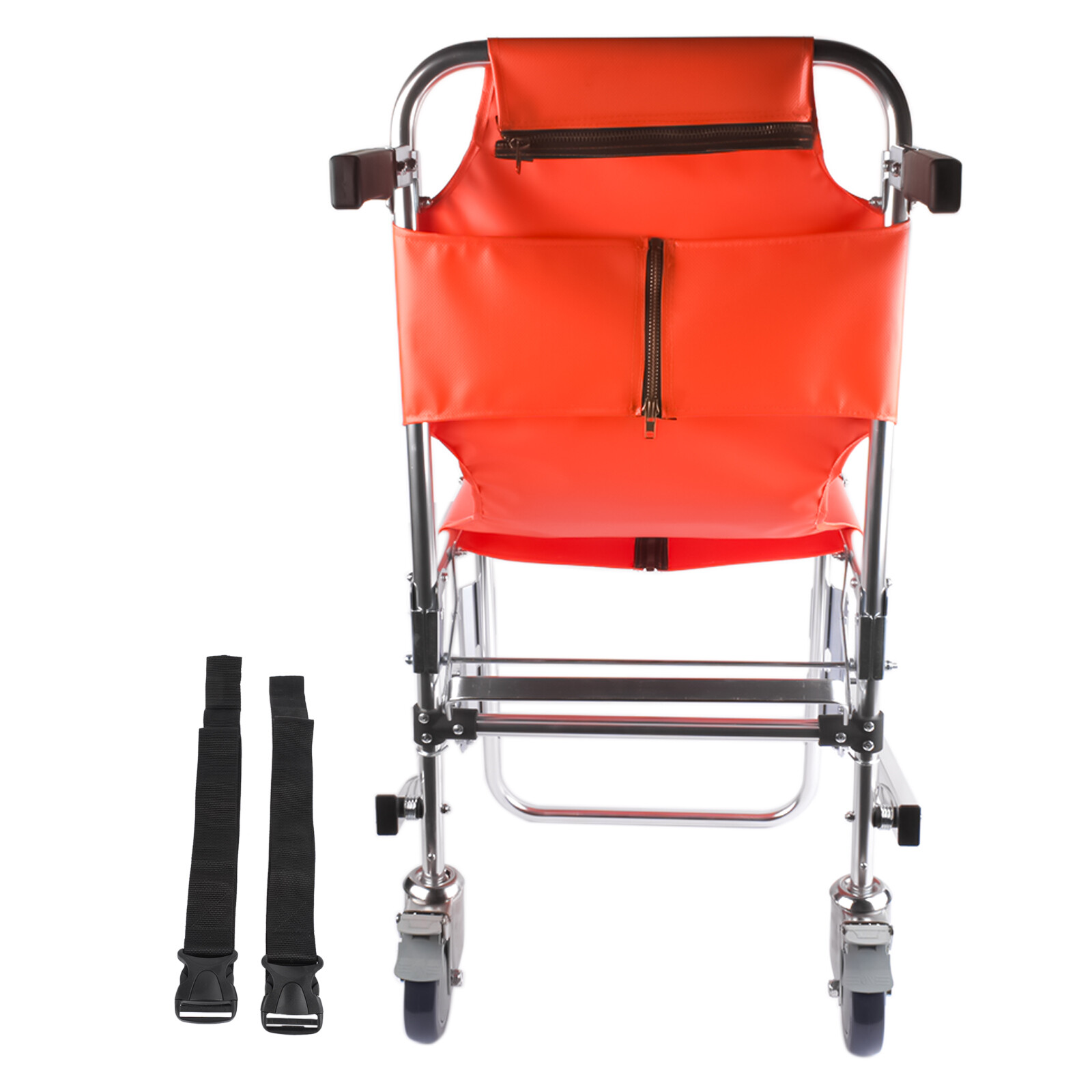 Stair Chair Emergency Evacuation Wheelchair Elderly Climbing Stair Chair Orange