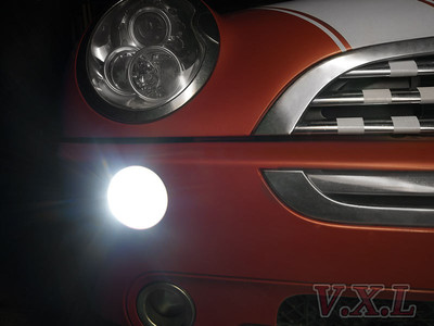 Mini F55 2013-2021 Paar Birnen Nebel LED hellweiß 6000K & Widerstände Cambus