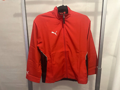 Puma rote Jacke mit Reißverschluss Kinder Größe 30/32 BRANDNEU mit Etikett 83.