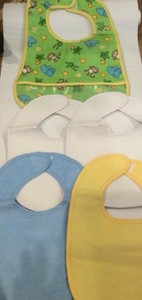 plastic back bibs