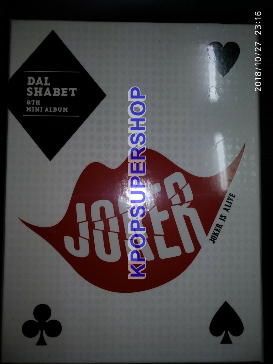 Dal Shabet 8th Mini Album Joker is Alive CD New Sealed Rare OOP