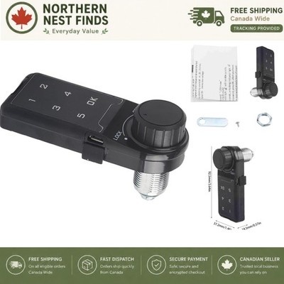 Multi-Purpose Touch Keypad Access Lock - Durable and Portable Security Solution