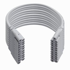 T8 LED Double End 3Pin Lamp Connecting Wire 10 PCS Female To Female 30cm