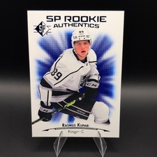 Upper Deck SP Rookie Authentics Rookie Rasmus Kupari #113 2021-22 Kings