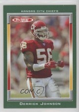 2006 Topps Total Derrick Johnson #281 0pe3