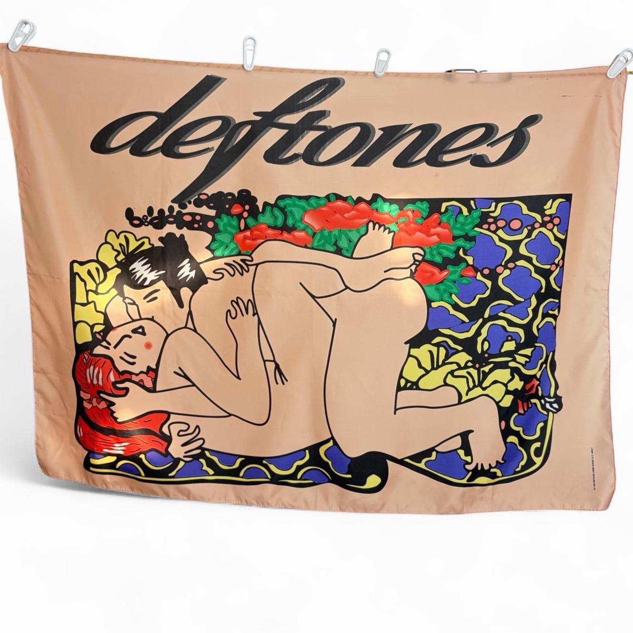 1998 Deftones Band Kamasutra Tapestry Banner Geisha