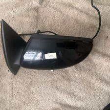 VOLKSWAGEN PASSAT B7 10-15 WING MIRROR PASSENGER LEFT BLACK 3C0857933