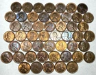 BU Lincoln Wheat Penny Cent Roll Of 50 All 1930's Monster Toner Lot Choice UNC