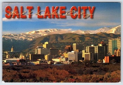 Postcard Salt Lake City Utah America's Most Livable City