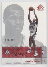 2000-01 SP Game Floor Edition Rookie 35/300 Stephen Jackson (Jumping) #83 0nr3