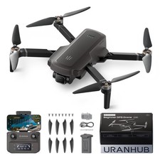 UranHub G30 Drone with 4K UHD Camera for Adults, GPS Drones Dark Brown