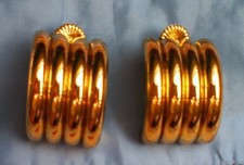 Ohrringe Ohrhänger Ohrstecker Farbe: Gold 3 ...