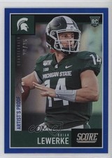 2020 Score Rookies Artist's Proof 20/35 Brian Lewerke #352 1u6