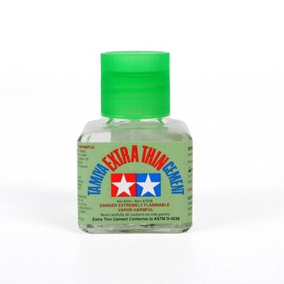 Tamiya 87038 Extra Thin Cement 40 ml - Plastic Model Cement