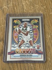 2025 Panini Prizm WNBA Dominique Malonga Groovy #8 Seattle Storm Rookie