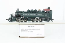 HO Scale Mantua 351600 2-6-6-2T Weyerhauser Articulated Logger loco DCC Ready