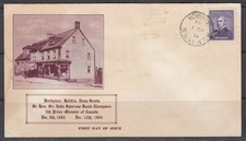 Canada Scott 349 FDC - Sir John Thompson, 5th Prime Minister