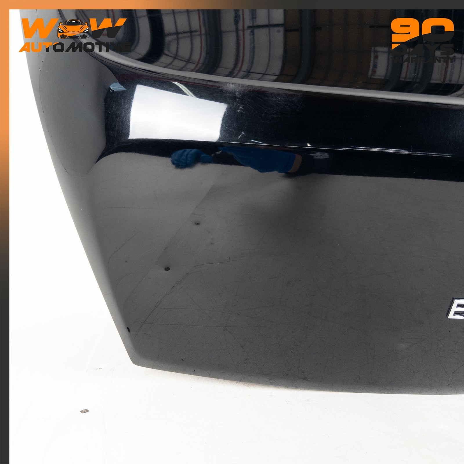 12-17 BENTLEY CONTINENTAL GT COUPE REAR TRUNK LID PANEL ASSEMBLY BLACK OEM