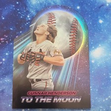 Topps 2024 Big League To the Moon Die-Cuts Gunnar Henderson Orioles TM-28