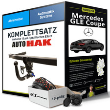 Anhängerkupplung abnehmbar für MERCEDES GLE Coupe +E-Satz (AHK+ES)
