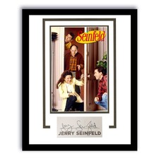 Jerry Seinfeld Autographed Signed 11x14 Framed Photo Comedy Sitcom ACOA