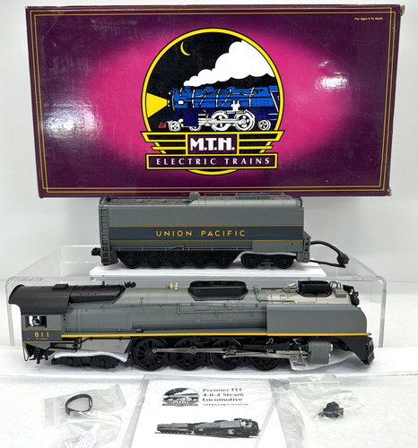 MTH Premier 20-3078-1 Union Pacific Gray FEF 4-8-4 Northern PS.2 O Nuevo #811 BCR% | Zustand: New
