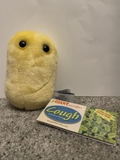 Giant Microbes Cough Plush NWT Health Class education germs