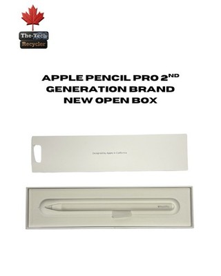OPEN BOX Apple Pencil 2nd Generation iPad Pro Stylus MU8F2AM/A