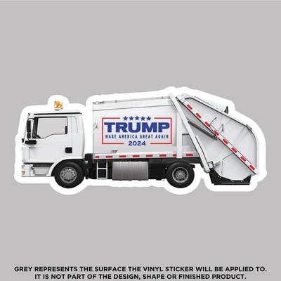 Trump Garbage Truck