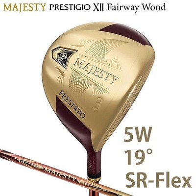 MAJESTY PRESTIGIO 12 XII Fairway Wood 5W RH LV750 Graphite SR Golf Japan NEW