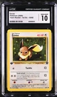 Eevee #55 1st Edition Team Rocket 2000 Pokémon CGC 10