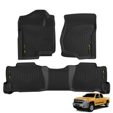 Car Floor Mats Cargo Liners Chevy Colorado GMC Canyon Crew Cab 2015-2022