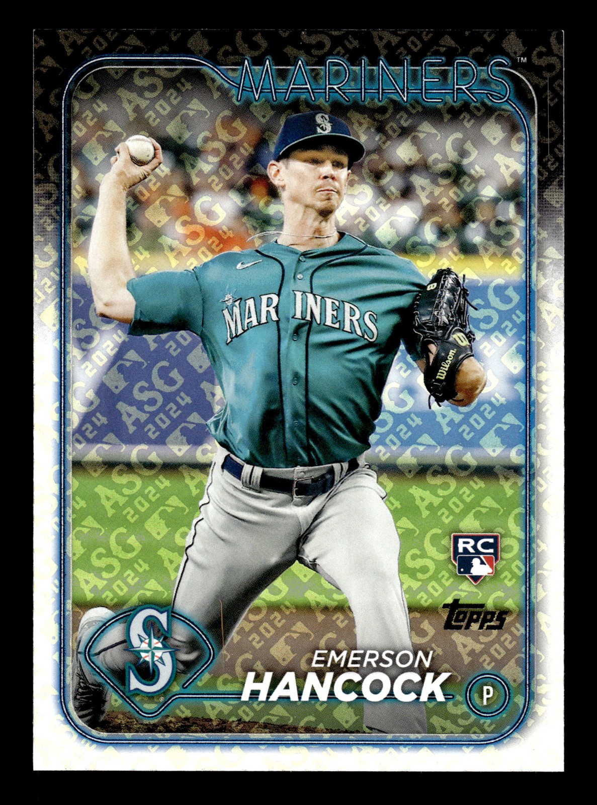 2024 TOPPS ASG #39 Emerson Hancock FOIL STAMPED
