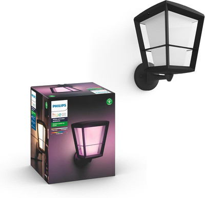Philips Hue Econic Outdoor Smart Wall Light - Color-Changing LED, Weatherproof