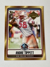 2008 Topps Football Hall of Fame - Andre Tippett - New England Patriots