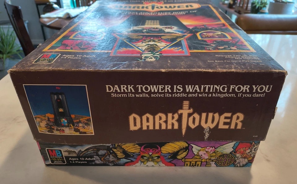 Vintage 1981 Dark Tower Milton Bradley RPG Board Game NOT WORKING - Image 2 of 4