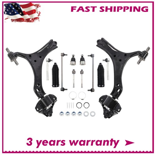 Front Lower Control Arms Sway Bars Tie Rods for Honda Accord Acura TLX 2013-2017 - 第 1/10 張圖片