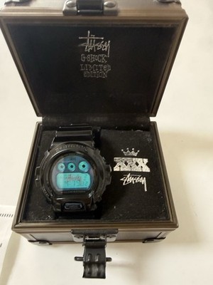 Casio G Shock × Stüssy XXX 30th Anniversary DW 6900ST 1JR   Original Special Box