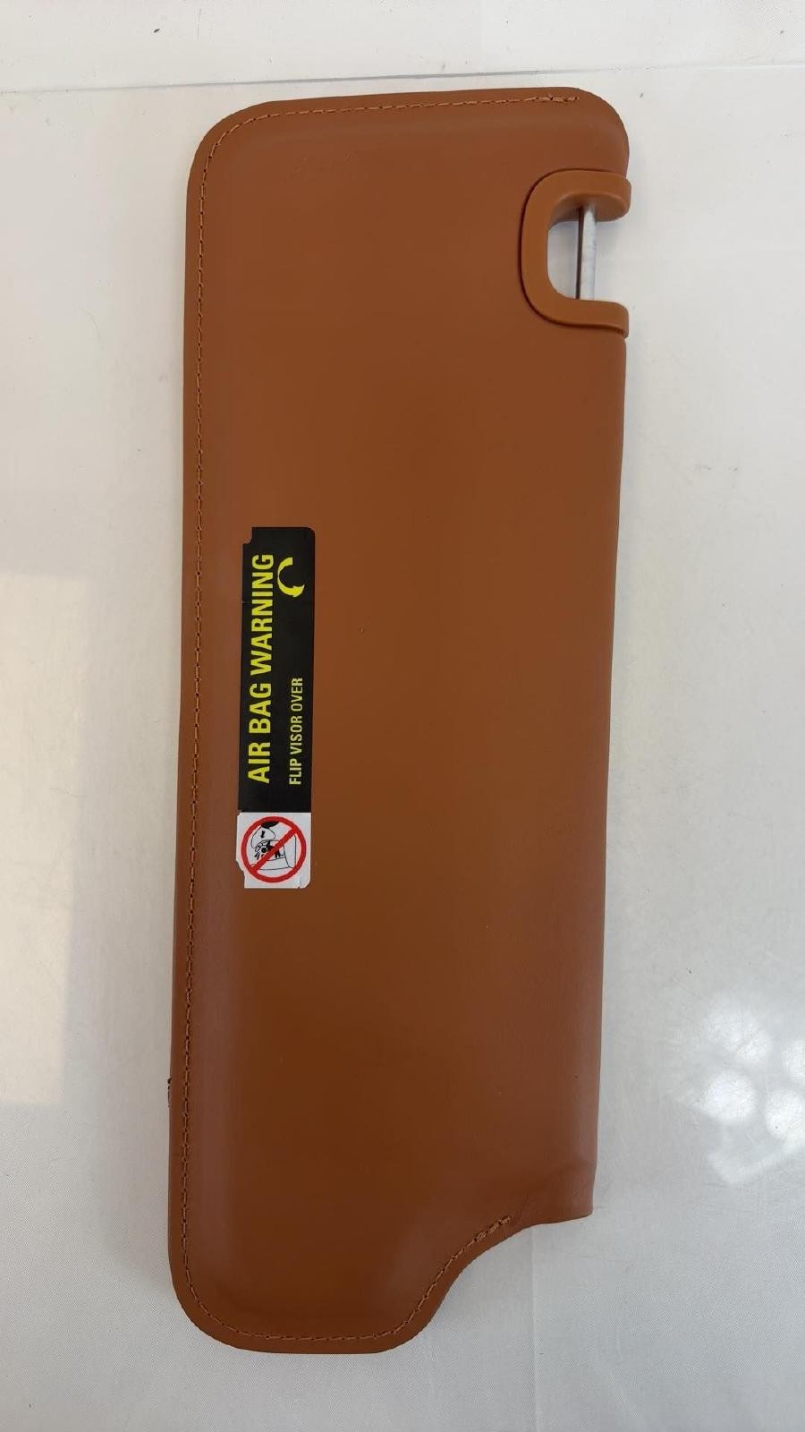 14-18 Bentley Continental GT OEM Driver Left Sun Visor Tan Brown Mirror Shade